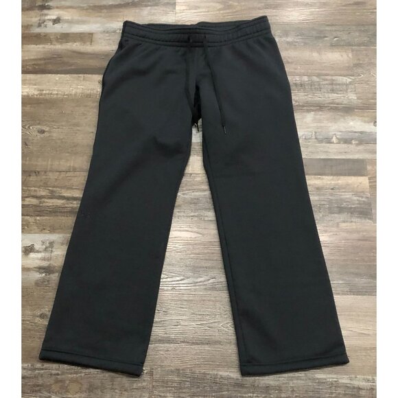 Under Armour Storm Womens Large Semi Fitted Black Athletic Sweatpants - Picture 1 of 7
